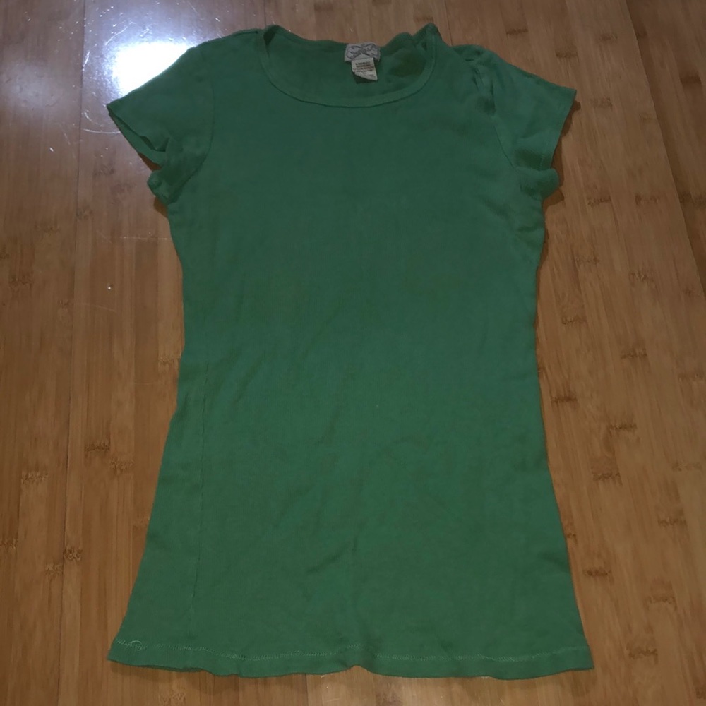 Green t shirt